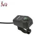 شارژر USB فرمان موتور سیکلت با قطب‌نما