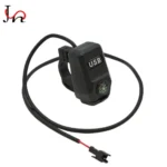 شارژر USB فرمان موتور سیکلت با قطب‌نما